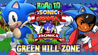 Road to Sonic Mania Sonic the Hedgehog Part 1  Green Hill Zone Christian Whitehead Remake [upl. by Edouard]