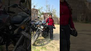 Broom Broom time of the day 🏍️🏍️✨🤩peaceofmind coupledailyvlog rajasthanride [upl. by Attenauq382]