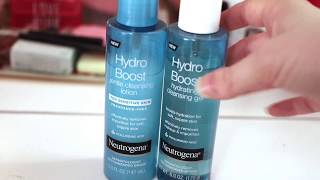 ✅ How To Use Neutrogena Hydro Boost Gentle Cleansing Lotion Review [upl. by Ahsoek]