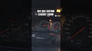 Custom HONDA NSX Exhaust sound nsx 📹 MatteoTorrisiOfficinaDelPilota [upl. by Hairom]