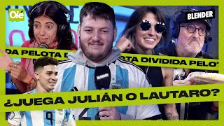 ¿DECIDE MESSI o SCALONI PAPELONES y DATA GIACO del 9 ARGENTINO  PELOTA DIVIDIDA  OLÉ x BLENDER [upl. by Atnwahsal154]