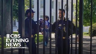 Toddler breaches White House perimeter [upl. by Manton689]