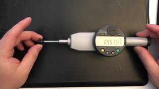 Metrology Mitutoyo Digimatic Indicator 543466B Model IDC1050EB [upl. by Allehcim]