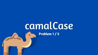 CS50P  Week 02  Problem 01  camelCase [upl. by Meehahs]