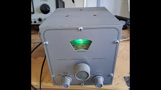 Demonstration of the Heathkit VF1 VFO [upl. by Rodrick]