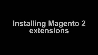 How to install an extension in Magento 2  Magento 2 Video Tutorials from Opace [upl. by Lauree947]