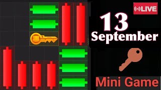 Hamster kombat mini Game 13 September  puzzle game  Puzzle game Solved  Hamster kombat  Today [upl. by Atekehs]