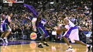 Vince Carter Selfbackboard Dunk vs Bucks Replay [upl. by Aldus]