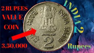 Rare 2 Indian Rupees Coin 1995 – Valuable Collectors Item  MustHave for Numismaticsquot [upl. by Radu940]