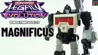 Transformers Legacy Evolution Generations Selects MAGNIFICUS Review [upl. by Cestar705]