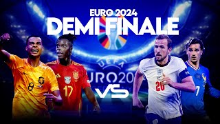 🏆⚽️ EURO 2024  ESPAGNE VS FRANCE ET ANGLETERRE VS PAYS BAS ANALYSES ET PRONOSTIC DES DEMIS FINALES [upl. by Dloreh]