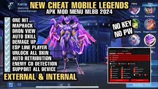 CHEAT MOD MENU MOBILE LEGENDS APK ANTI BANNED 2024 PATCH VERSION 1 9 6 9831 [upl. by Leiuqeze441]