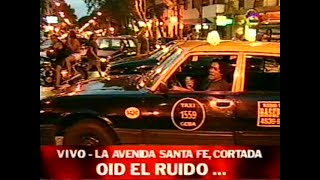 DiFilm  Crisis 2001  Cacerolazo en el barrio de Palermo 2002 [upl. by Pearman986]