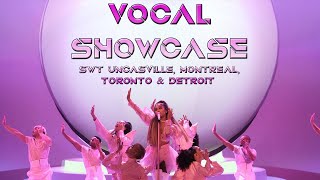 VOCAL SHOWCASE  Ariana Grande Sweetener Tour Uncasville Montreal Toronto amp Detroit [upl. by Ewald]