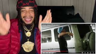 MBNel  Crazy Official Video Reaction 👿🔥💪🏽🔥 [upl. by Adlar537]