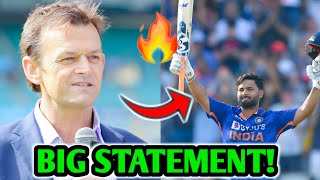 Adam Gilchrist HUGE Statement on Rishabh Pant 😳🔥 Adam Gilchrist Interview Indian Cricket News Facts [upl. by Manella]