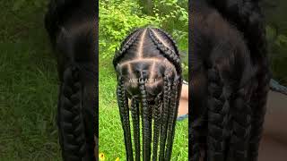 ✨FULL LACE BRAIDS WIG  🔥Cornrows Braided Wigs  🌟Box braided wig [upl. by Sadoff401]