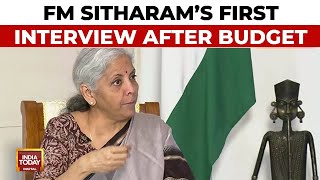 Finance Minister Nirmala Sitharamans First Interview After Presenting Modi 30 Budget  India Today [upl. by Lanrev206]