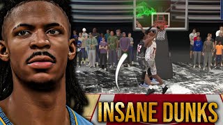 This JA MORANT BUILD is DOMINATING Rec Squads in NBA 2K24 [upl. by Kristopher97]