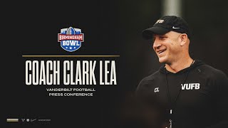 Vanderbilt Football  Clark Lea Birmingham Bowl [upl. by Acilejna]