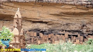 Bandiagara Cliffs Dogon Country in Mopti Mali [upl. by Grantley]