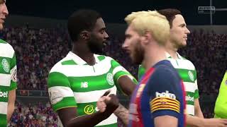 FIFA 17 BERCELONA VS CELTIC UCL [upl. by Euqinobe]