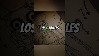 LOS 6 FINALES OCULTOS DEL NUEVO FNAF😱 fnafintothepit [upl. by Nosimaj]