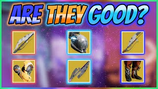 Are Glaives Finaly Worth Using In Season of the Wish Class Exotic Glaive Reviews [upl. by Serilda388]