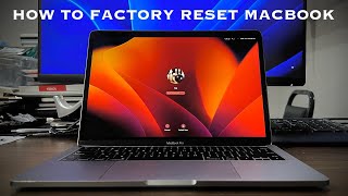 How to factory reset Macbook Pro [upl. by Magna614]