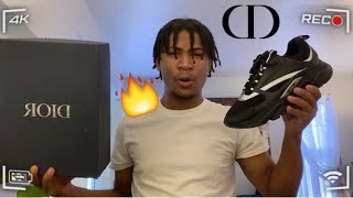 DIOR B22 BLACK UNBOXING  I COPPED MY GRAILS 🤯😱🔥 [upl. by Ettenoitna762]