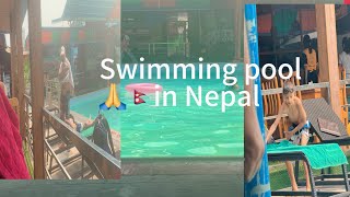 🙏ghum gham with kids and went to swimming 🏊‍♂️ pool daily vlog Anita mandal ke sath [upl. by Htyderem]