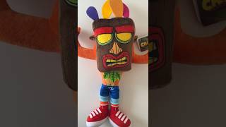 Crash Bandicoot With Aku Aku Mask Plush [upl. by Cody]