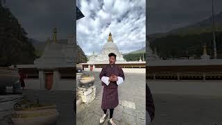 Chorten kora 🙏 trashiyangtse bhutantravel bhutanshort [upl. by Yaron]