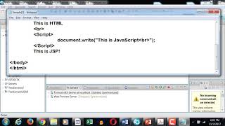 Intro to Java Server Pages  Example [upl. by Pavel382]