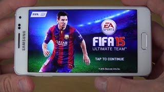 FIFA 15 Samsung Galaxy Alpha 4K Gameplay Review [upl. by Hu]