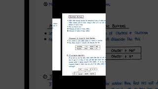 Buffers action Buffers Solution Acid base and Buffer B pharm 1st semester [upl. by Jochbed]