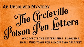 The Circleville Letters An Introduction to an Unsolved Mystery that Started in 1977 [upl. by Tnek]