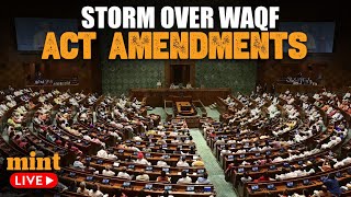 Lok Sabha LIVE Fiery Govt Vs Opposition Faceoff Over Waqf Act Amendments  Parliament Live Today [upl. by Jean]