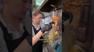 İzmir Bostanlıda Alina Seften TAVUK DÖNER HİKÂYESİ 💯👌 [upl. by Schroth]