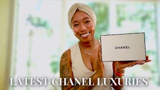 Luxurious Unboxing Chanel N°1 Eye Serum amp N°5 L’Eau Limited Edition Reveal [upl. by Vedette]