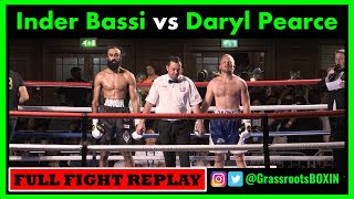 Inder Bassi vs Daryl Pearce  FULL FIGHT  TM14 amp Mo Prior Promotions 200523 [upl. by Guss991]