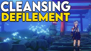 Cleansing Defilement Quest Guide  Genshin Impact  Chinju Forest Araumi and Kamisato Estate [upl. by Petula]