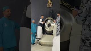 Beautiful Hajar Aswad Masjid Al Haram Makkah kaaba🕋🤍 hajreaswad kaaba makkah [upl. by Eelana]