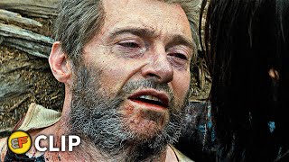 Logans Death  quotSo This Is What It Feels Likequot Scene  Logan 2017 Movie Clip HD 4K [upl. by Ignaz938]