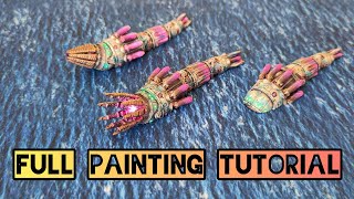 Tuto Peinture Complet des Arronax [upl. by Ahtnama]