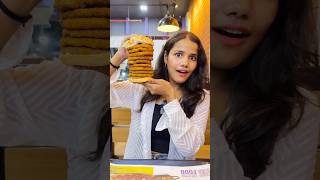 Ordered a Burger with 10 aloo patties 😱😱 Eating most Expensive Burger Of My Life shorts [upl. by Ailis]