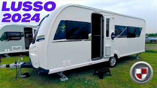 NEW Coachman LUSSO I amp II Caravans 2024 [upl. by Ellenehs]