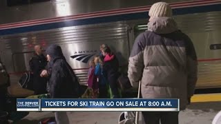 Ticket sales start Tuesday for new ski train [upl. by Harts]