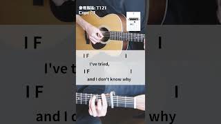 1分鐘學自彈自唱 Lenka  The show 吉他教學 guitar [upl. by Eimac]