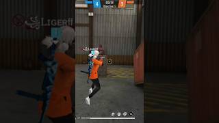 freefire liger ff gaming headshot 1vs1 short [upl. by Aniar]